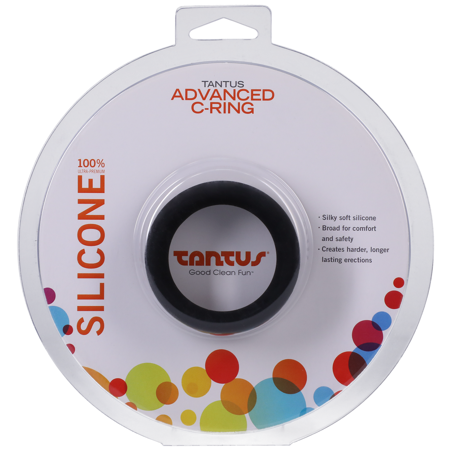 Cock Ring Advanced 1 3/4 inches Black